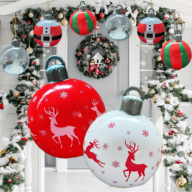 Bola inflável de decoração de Natal