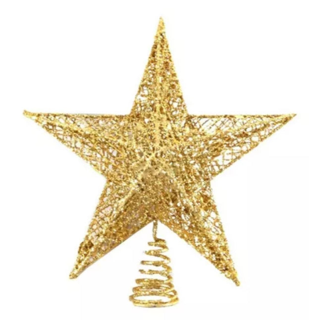 Estrela Decorações Da Árvore De Natal 28cm